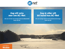 Tablet Screenshot of ac-net.se